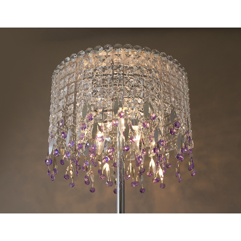 高級 シャンデリア 5灯 【LED対応 E12/40W水雷型】フロアランプ 高級 シャンデリア 5灯 【LED対応 E12/40W水雷型】フロアランプ