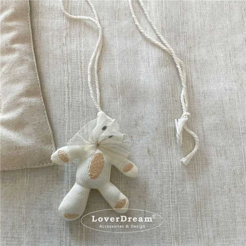 新登場！！☆ネックレス☆ぬいぐるみアクセサリー☆首飾り☆2色