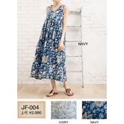 オリジナルデザインが輝る♪インド綿ワンピース「CUA COLLECTION JF004」