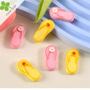 スリッパ アクセサリーパーツ DIY素材 デコパーツ 髪飾り ハンドメイド 貼り付けパーツ