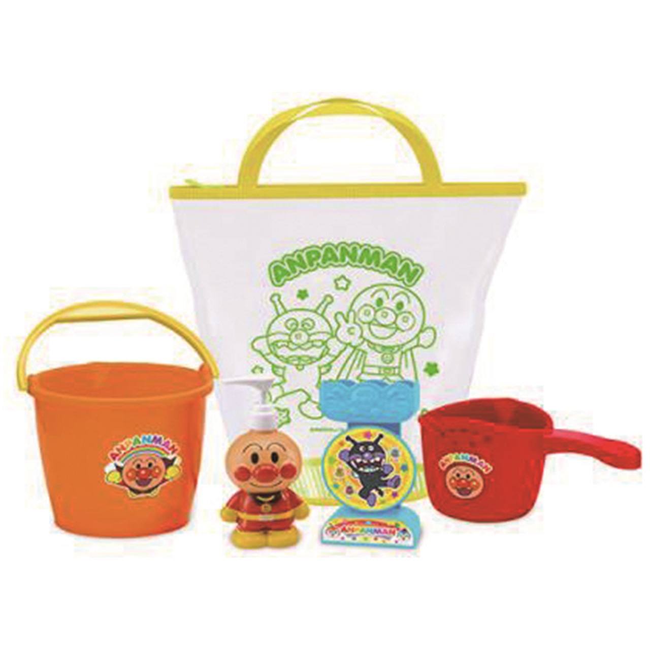 アンパンマン　おふろバケツセット　ＮＥＷ