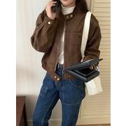 2024年INS秋冬新作　韓国風 気質 人気 革ジャケット  カジュアル  おしゃれ　コート