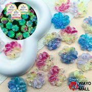 夜光 デコパーツ樹脂 ネイルパーツ DIY素材 デコパーツ 貼り付けパーツ デコ素材 手芸材料 装飾品