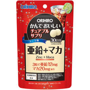 かんでおいしいチュアブルサプリ　亜鉛＋マカ