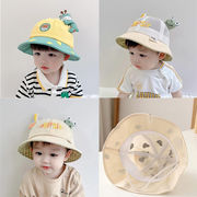 ベビー帽子日除けギフトつば広