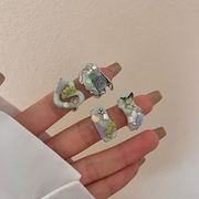★Heart★　ハートアクセ　ハートリング　指輪 可愛い　デイリー　韓国アクセサリー