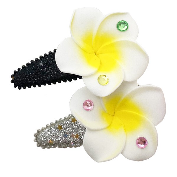 プルメリア オーダーページ ヘアピン チャーム ハンドメイド