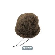 キヨタ 【予約】 KM-1000K おでかけヘッドガード アンゴラハットタイプ S／ブラウン