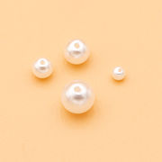 【新技術】ガラスビーズにパール調塗装/パールビーズ/トレンドパーツ