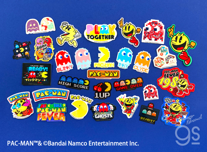 10種セット】 PAC-MAN ダイカットステッカー パックマン ゲーム