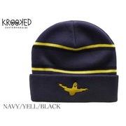 KROOKED BIRD LIGHTENING CUFF BEANIE　22097