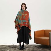★全8色★　ポンチョマント　135*155cm　秋冬　オフィスショール　韓国ファッション