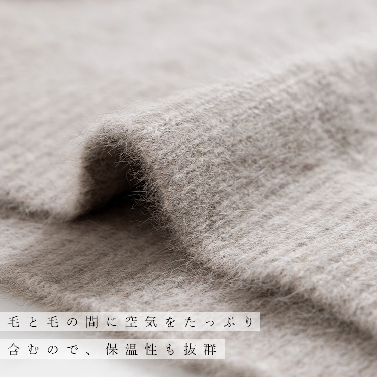 ブルーフォックス100%】贅沢ニットワンピース ニット セーター