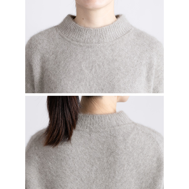 ブルーフォックス100%】贅沢ニットワンピース ニット セーター