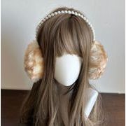 耳あて イヤーマフ フェイクファー イヤーマフラー あったかい