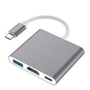 2025  type-c 回転 hdmi type-c to HDMI  MacBookなど対応 携帯電話向け  パソコン接続ケーブル USB 3色