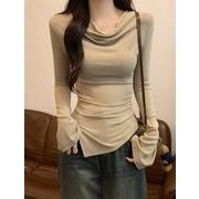 2025年春の人気新作 レディース トップス 長袖 Tシャツ インナー ファッション