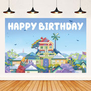 2025★誕生日パーティーの飾り★誕生日横断幕★誕生日背景布