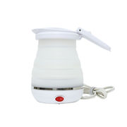 ミヨシ　MCO 折りたたみトラベルケトル 800ml ホワイト MBE-TK03/WH