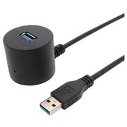 ミヨシ　MCO USB3.0延長ケーブル 卓上タイプ 1.5m USB-EXT3015/BK