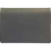 リサイクルレザーカードケース（再生PU） 0075 グレー
