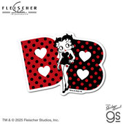 BETTY BOOP(TM) ダイカットステッカー BB ベティー ブープ(TM) キャラクター イラスト グッズ BTY008