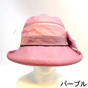 【帽子】【服飾雑貨】ローズリボンハット・無地