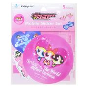 【ステッカー】パワーパフガールズ モバイルステッカー 5枚セット Aタイプ