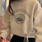 【冬服】韓国風レディース服　カジュアル　体型カバー　パーカー