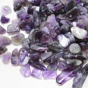 さざれ　浄化　風水　細石　ストーンチップ　天然アメジスト　中粒　1kgパック