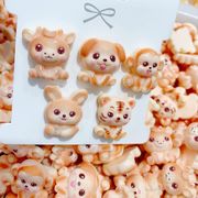 樹脂デコパーツ DIY素材 貼り付けパーツ デコ素材 バッグ手芸材料衣類と靴帽子アクセサリーパーツ