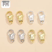 銅  キーホルダー金具 ハンドメイド キーリング アクセサリー DIY 手芸用品 基礎金具