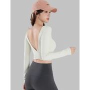 トップス レディース   ヨガ服 スポーツウェア 速乾 フィットネス 長袖