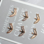 和柄 鶴 チャーム 和風 日本 かわいい ツル アクセサリーパーツ 動物 アニマル ハンドメイド デコパーツ