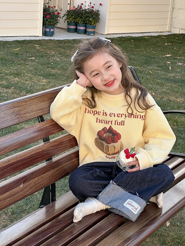 2025春夏新作★韓国風子供服★ベビー服 ★キッズ服★アパレル ★ トップス★インナー★長袖 tシャツ