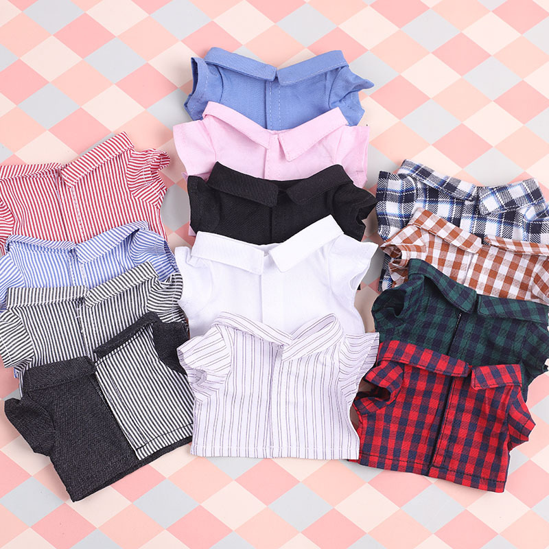 着せ替えぬいぐるみ ぬいぐるみ用 おもちゃ 10cm15cm 20cmぬい BJD通用 ドール服 シャツ上着 ぬい服