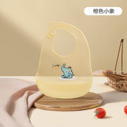 子供用☆よだれかけ☆シリコン☆食事エプロン☆薄くて軽い