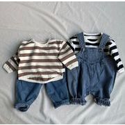 2025春夏新作 韓国風子供服  サペタ ショウイ 子供服 Tシャツ  73-100cm