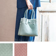 パサールバッグ スクエアトート SS[エコバンド かごカゴ籠バスケットハンドバッグカラフル アジア春夏25SS]