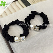 幾何 シュシュ 正方体 ヘアゴム 髪飾り ヘアアクセサリー 髪留め ファッション 高級感