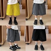 2025春夏子供服 カジュアル系 シンプル ショートパンツ 韓国風 ボトムス パンツ 3色展開[90~150cm]