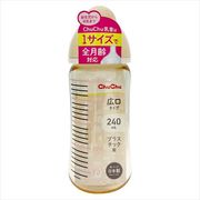 ＣｈｕＣｈｕ　マルチフィット広口タイプ　プラスチック製ほ乳びん２４０ｍＬ