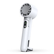 最新 ハンディファン 携帯扇風機 冷風機 冷却プレート付 -16℃瞬間冷却 ハンディクーラー 手持ち