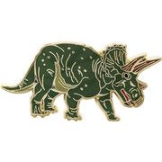 ピンズ トリケラトプス　文具/お土産/動物園/水族館/記念