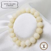 【パワーズウッド】ブレス　菩提根　〈インド、ミャンマー、中国〉　約12mm　聖なる浄化　英知　天然木