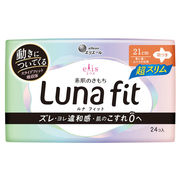 エリス 素肌のきもち ルナフィット超スリム 多い昼-ふつうの日用 羽つき 21cm 24個入