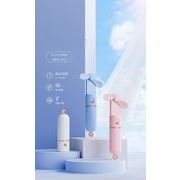 ミニ扇風機 卓上扇風機 携帯便利 軽量 充電式 USB  3段階風量調節 ポータブルファン