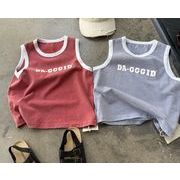 2025春夏新作★子供服★キッズ服★袖なし  タンクトップ   男の子★  トップス★インナー★