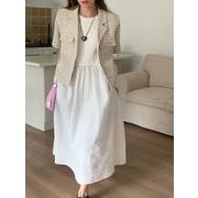 2025年INS 春夏新作　おしゃれ　カジュアル系  トップス   シングルブレスト チェスターコート