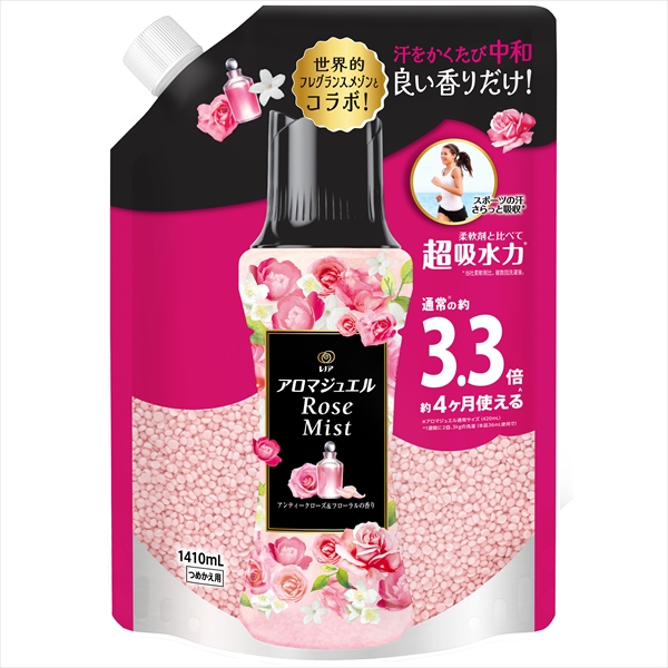 レノアアロマジュエル　アンティークローズ＆フローラルの香りつめかえ用超特大サイズ 【 Ｐ＆Ｇ 】